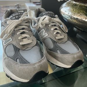 New balance 993 grey suede sneakers